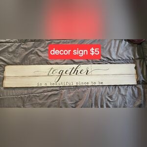 Decor Sign